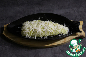 Филе сибаса под чешуёй из картофеля Филе сибаса под чешуёй из картофеля