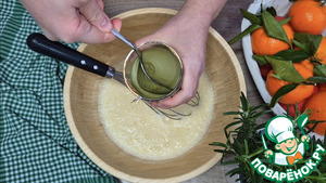 Фисташковый блинный торт