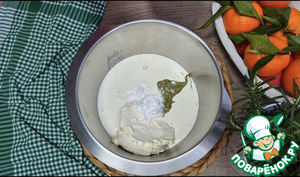 Фисташковый блинный торт