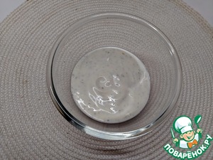 Форель с творожным сыром