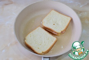 Французский сэндвич с колбасой Французский сэндвич с колбасой