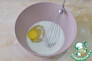 Французский сэндвич с колбасой Французский сэндвич с колбасой