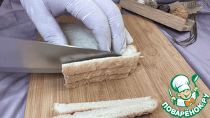 Французский тост с бананом Французский тост с бананом