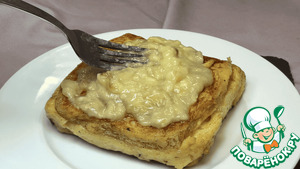 Французский тост с бананом Французский тост с бананом