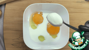 Французский тост с бананом Французский тост с бананом