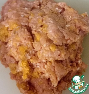 Фрикадельки с арахисовой подливой