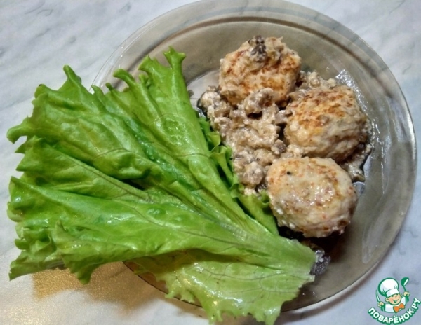 Фрикадельки в грибном соусе Фрикадельки в грибном соусе