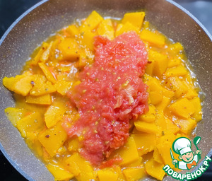 Фрикадельки в тыквенном соусом