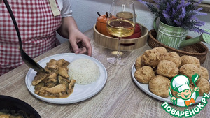 Фрикасе из цуккини и курицы Фрикасе из цуккини и курицы