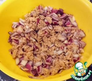 Фрикасе из тунца с острым соусом Фрикасе из тунца с острым соусом