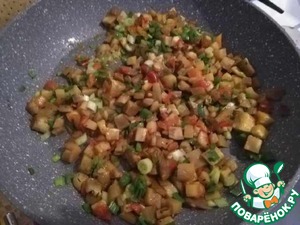 Фриттата с баклажаном Фриттата с баклажаном