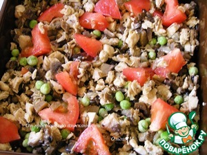 Фриттата с курицей и грибами Фриттата с курицей и грибами