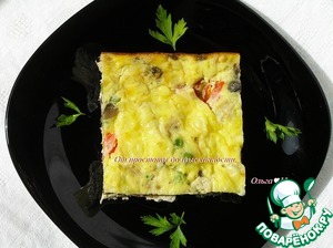 Фриттата с курицей и грибами Фриттата с курицей и грибами