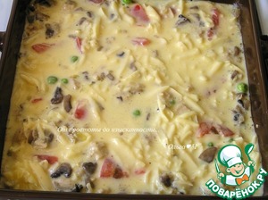 Фриттата с курицей и грибами Фриттата с курицей и грибами