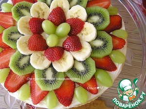 Фруктовая а-ля пицца