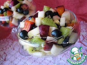 Фруктовый салат с дыней