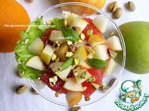 Фруктовый салат с фисташками Фруктовый салат с фисташками