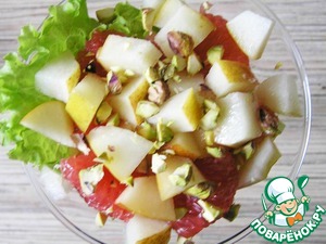 Фруктовый салат с фисташками Фруктовый салат с фисташками