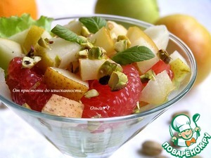 Фруктовый салат с фисташками Фруктовый салат с фисташками