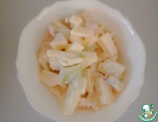 Фруктовый салат с клюквой Фруктовый салат с клюквой