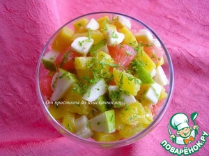 Фруктовый салат с лаймом Фруктовый салат с лаймом