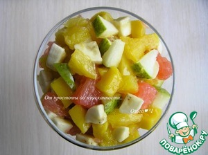 Фруктовый салат с лаймом Фруктовый салат с лаймом