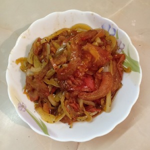 Фунчоза с курицей и овощами Фунчоза с курицей и овощами