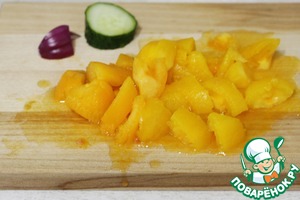 Гаспачо из персиков и томатов Гаспачо из персиков и томатов