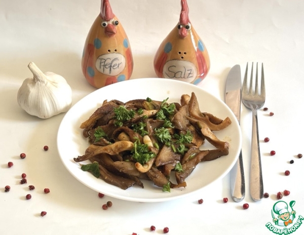 Глазированные, пряные вешенки Глазированные, пряные вешенки