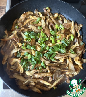 Глазированные, пряные вешенки Глазированные, пряные вешенки