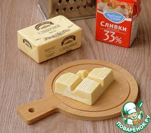 Глазурь из белого шоколада