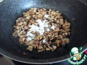 Гнёзда, фаршированные тунцом и шампиньонами Гнёзда, фаршированные тунцом и шампиньонами