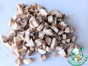 Гнёзда, фаршированные тунцом и шампиньонами Гнёзда, фаршированные тунцом и шампиньонами