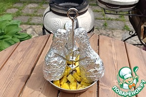 Голени индейки из тандыра Голени индейки из тандыра