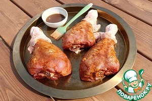 Голени индейки из тандыра Голени индейки из тандыра