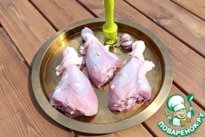 Голени индейки из тандыра Голени индейки из тандыра