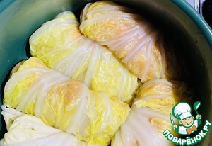 Голубцы из пекинской капустой