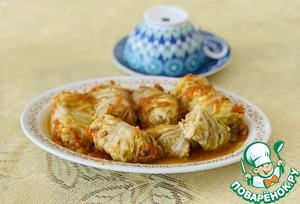 Голубцы из пекинской капустой