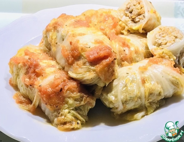 Голубцы из пекинской капустой