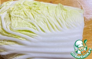 Голубцы из пекинской капустой