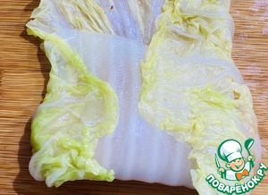 Голубцы из пекинской капустой