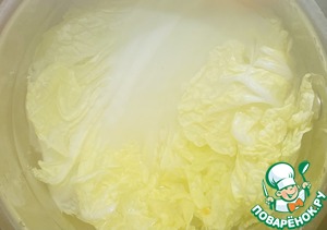 Голубцы из пекинской капустой