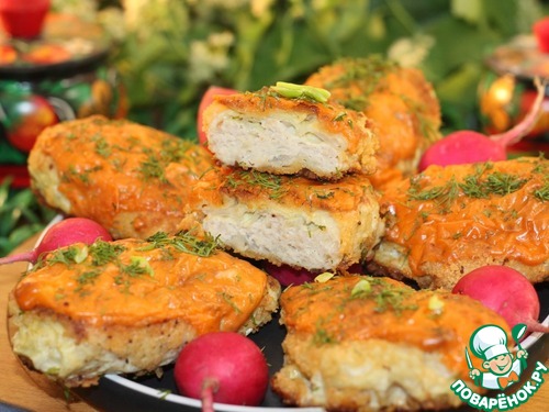 Голубцы с индейкой, запеченные в духовке Голубцы с индейкой, запеченные в духовке