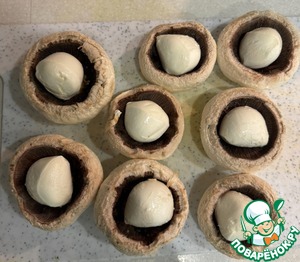 Горячее "Бомбочки из шампиньонов"