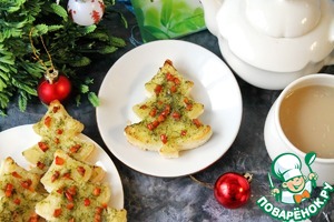 Горячие бутерброды Ёлочки