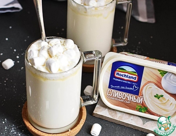 Горячий сырный шоколад