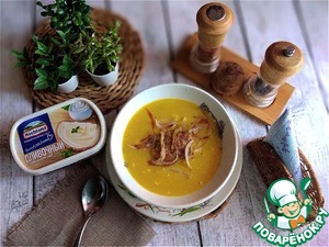 Гороховая каша со сливочным сыром