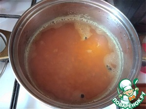 Гороховая каша со сливочным сыром