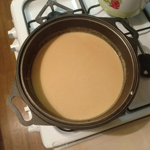 Гороховый крем-суп с копченостями