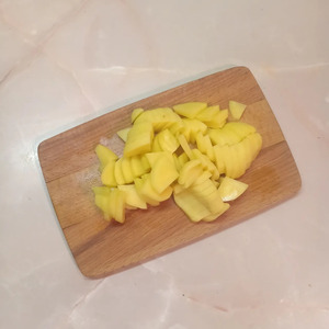 Гороховый крем-суп с копченостями